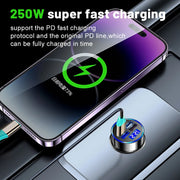 250W LED car charger 5 ports, view 7 - MRSLM
