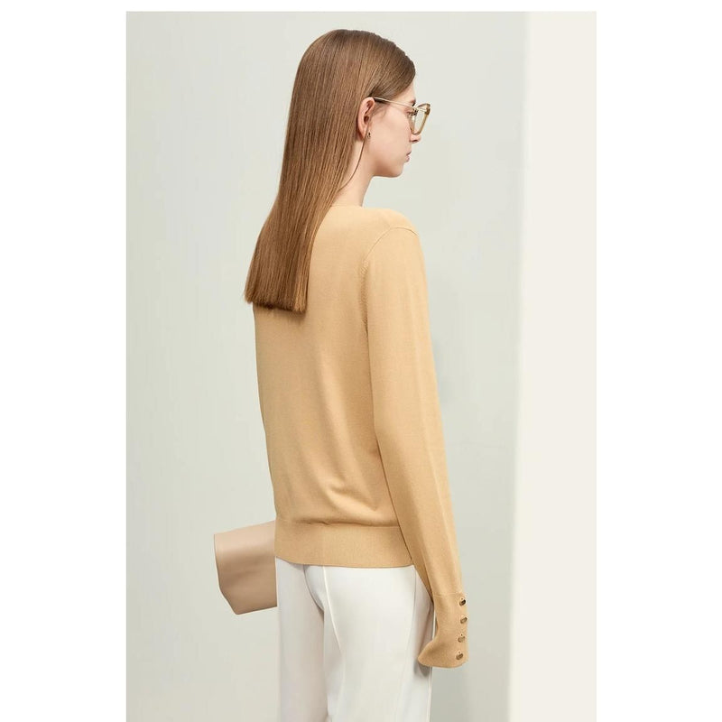 spring viscose blend cardigan, view 7 - MRSLM
