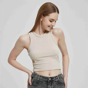 Ribbed knit Y2K tank top, view 6 - MRSLM