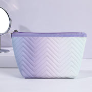 gradient color makeup bag, view 3 - MRSLM