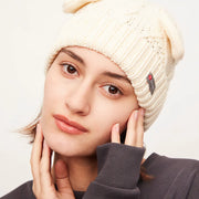 bear ears knitted autumn hat, view 7 - MRSLM