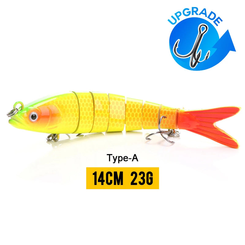sinking wobblers fishing lures, view 6 - MRSLM
