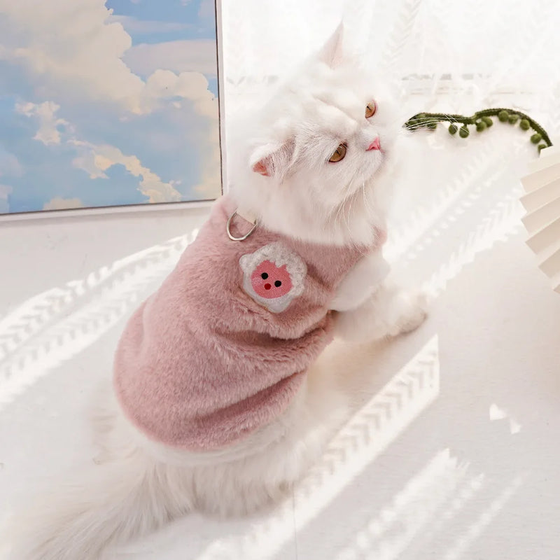 fleece pet vest, view 6 - MRSLM