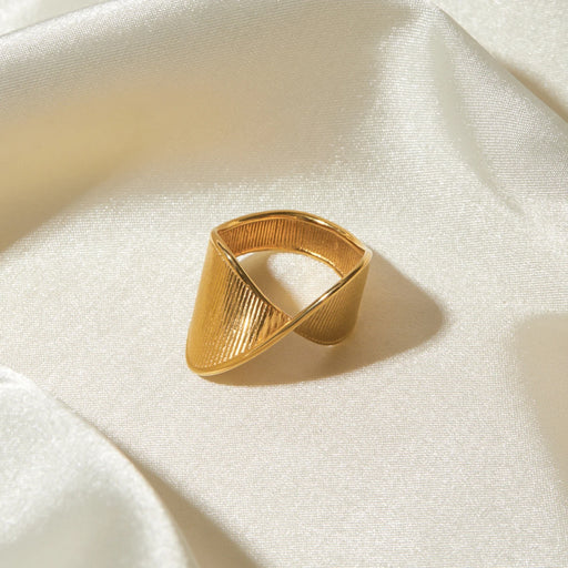 gold plated torsion ring - MRSLM