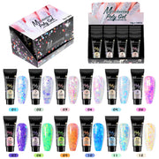 12 color sequin nail extension set, view 11 - MRSLM