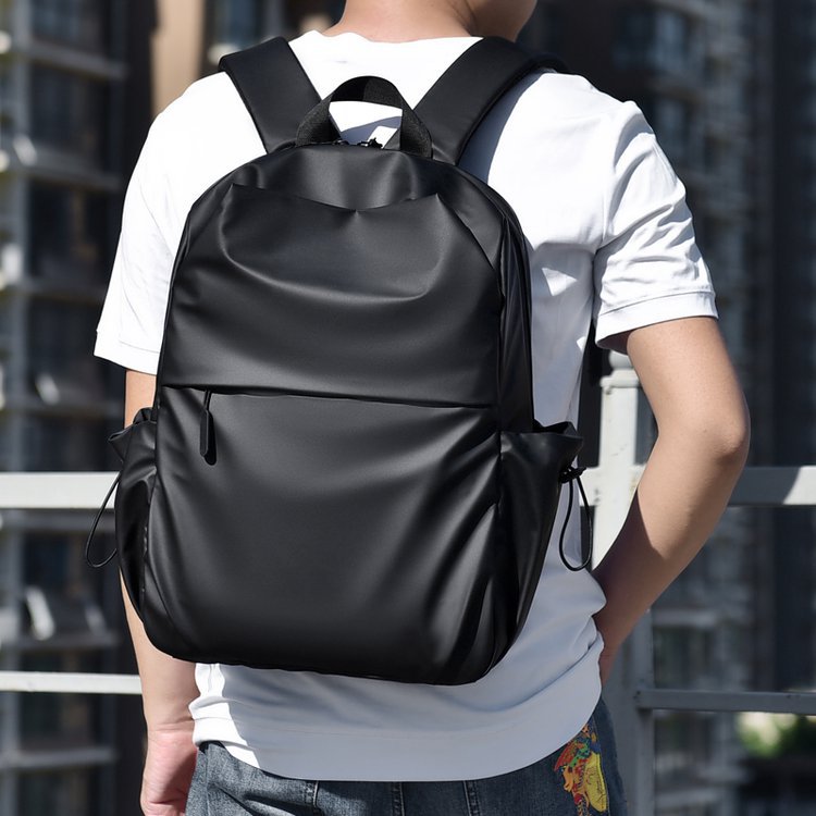Men's PU leather business backpack - MRSLM
