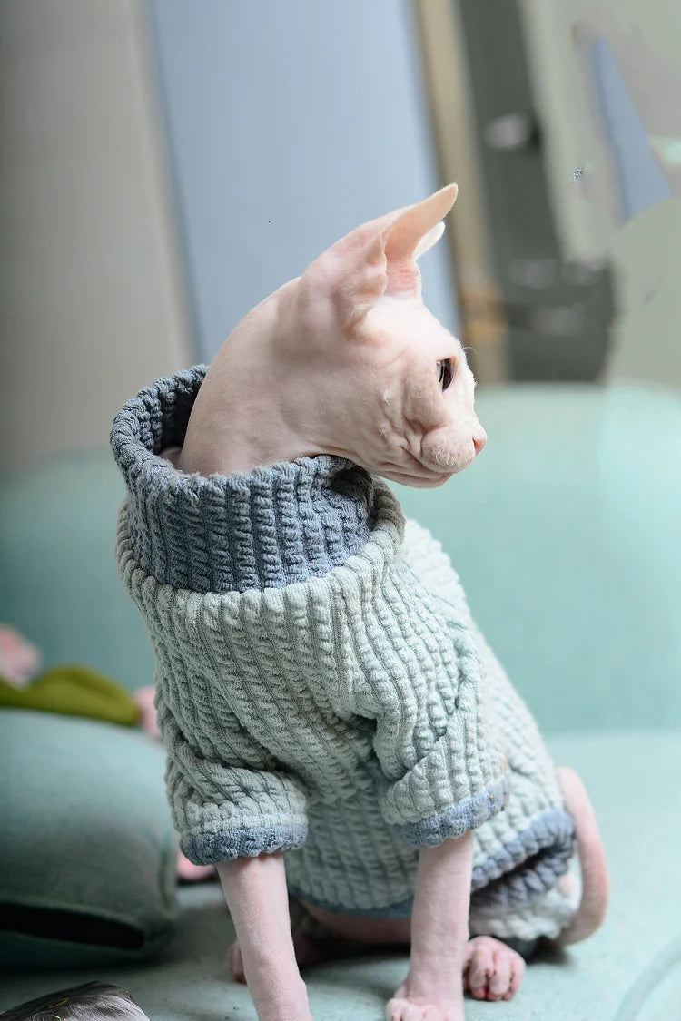 warm cotton pet sweater, view 5 - MRSLM
