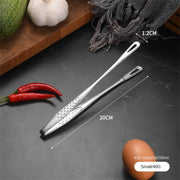 304 stainless steel grill tongs, view 4 - MRSLM