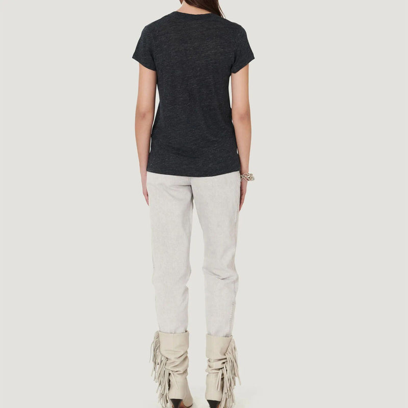women's deep v t-shirt, view 5 - MRSLM