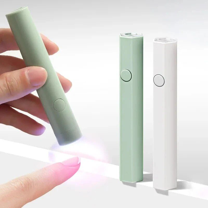 Portable UV LED mini nail dryer lamp, view 6 - MRSLM