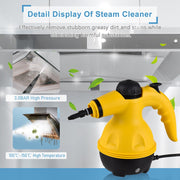 handheld electric steam cleaner, view 2 - MRSLM