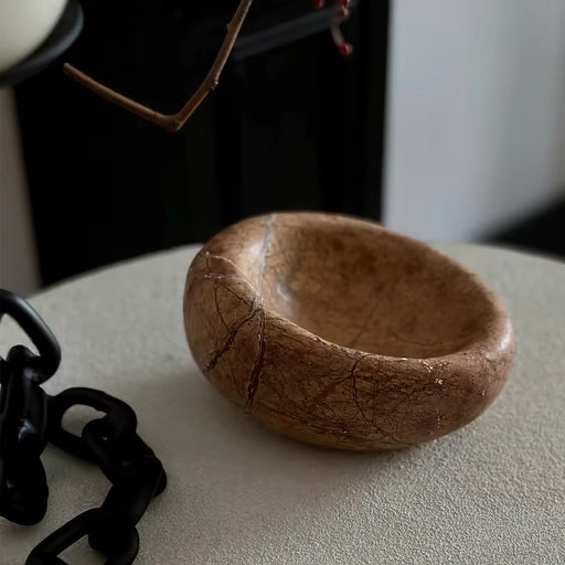 rainforest brown marble bowl - MRSLM