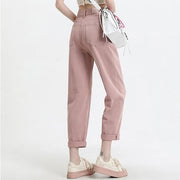 Pink harem jeans, view 4 - MRSLM