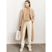 long wool blend coat, view 6 - MRSLM