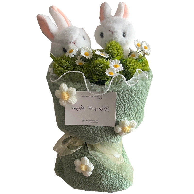 rabbit lamb bridal bouquet, view 5 - MRSLM
