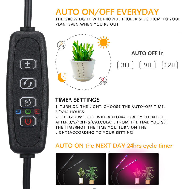 usb led indoor plant grow light, view 7 - MRSLM