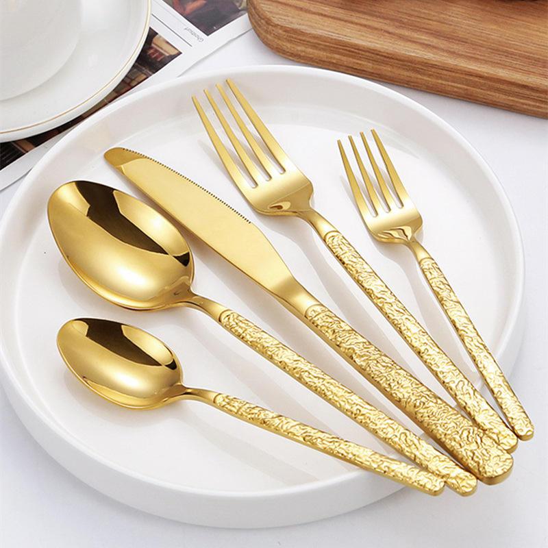30-piece golden cutlery set - MRSLM