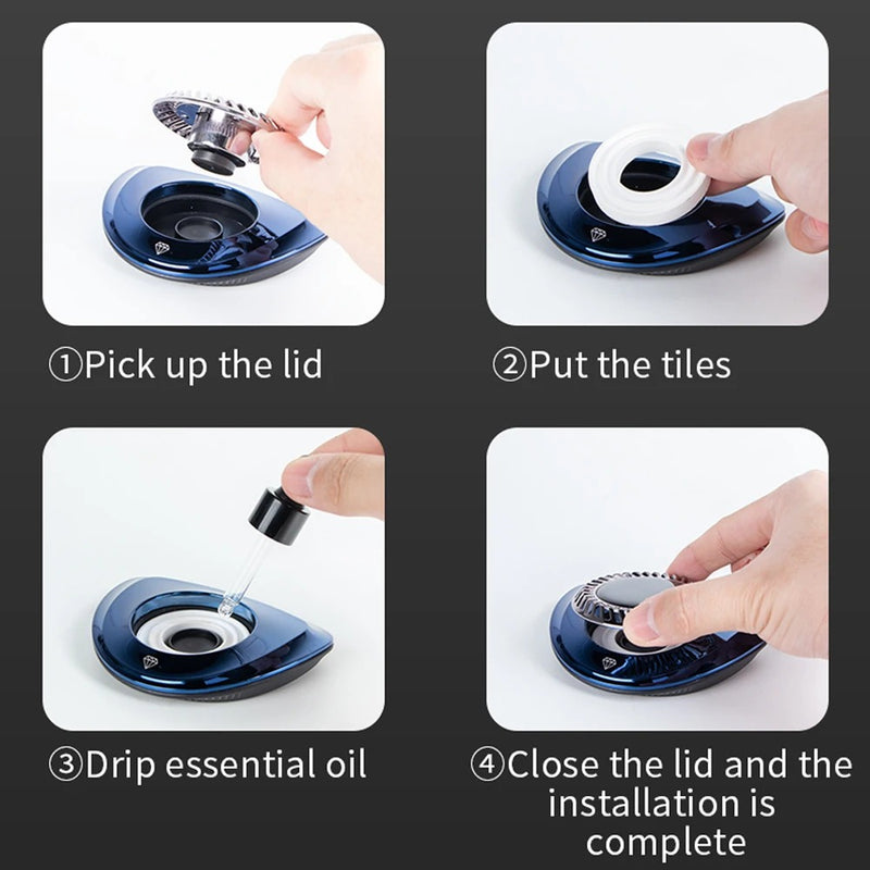 solar-powered car air freshener, view 9 - MRSLM