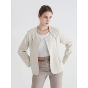 Square collar blazer, view 4 - MRSLM