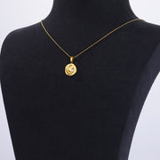 moon star pendant necklace, view 7 - MRSLM