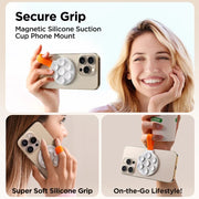 magnetic phone mount with silicone strap, view 9 - MRSLM
