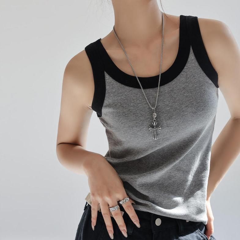 knitted ribbed camisole for women, view 17 - MRSLM