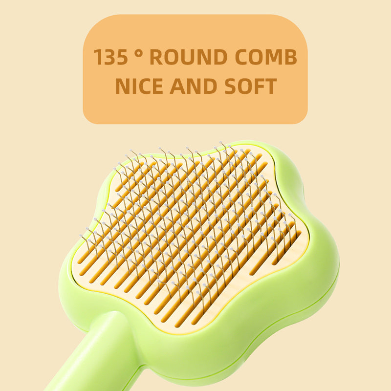 cat hair removal grooming brush, view 6 - MRSLM