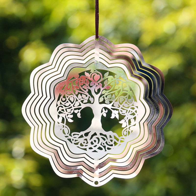 tree of life wind spinner, view 5 - MRSLM