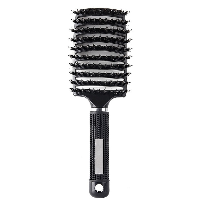 curved bristle massage comb, view 10 - MRSLM