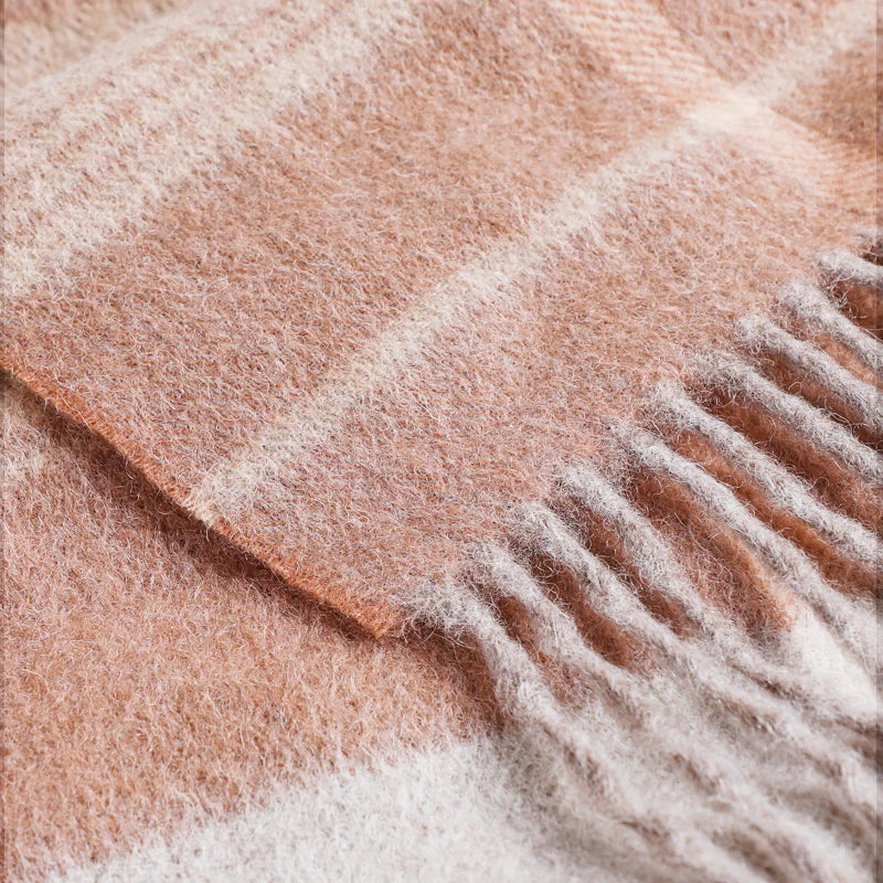 classic plaid unisex scarf, view 14 - MRSLM
