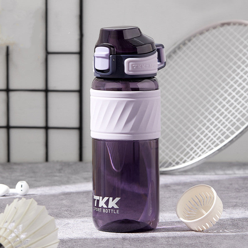 Water bottle with straw, 600ml, view 4 - MRSLM