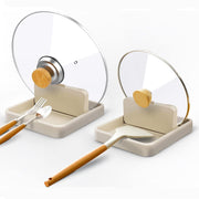 foldable non-slip pot lid and utensil holder, view 9 - MRSLM