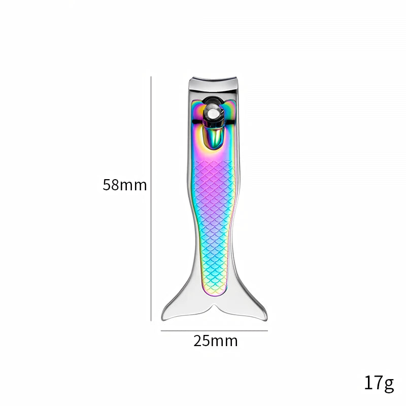 mermaid shape nail clipper, view 3 - MRSLM