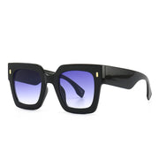 retro square frame cat eye sunglasses, view 7 - MRSLM