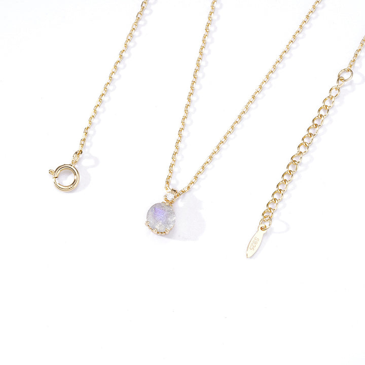 Light Luxury Silver Plated 14K Gold OL Versatile