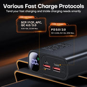 dual port power bank, view 9 - MRSLM