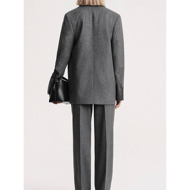 womens woolen blazer, view 5 - MRSLM