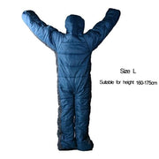 humanoid 3-season sleeping bag, view 3 - MRSLM