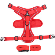 adjustable mesh cat harness and leash set, view 22 - MRSLM