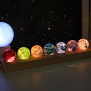 luminous colored glaze dragon beads sphere, view 3 - MRSLM