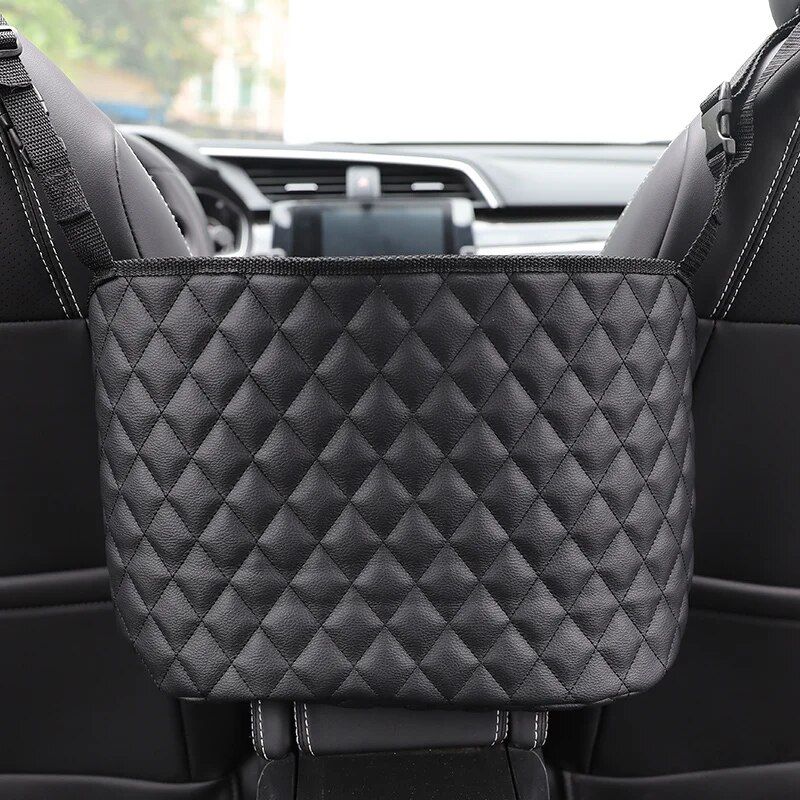 crystal rhinestone car seat organizer, view 5 - MRSLM