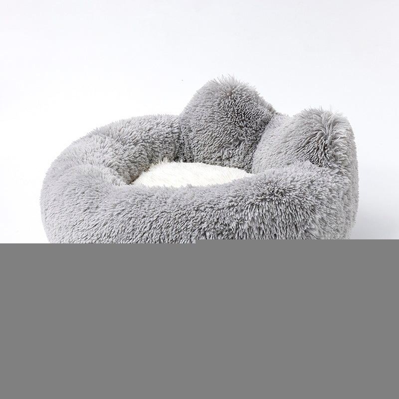 faux fur bed for small dogs and kittens, view 2 - MRSLM
