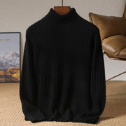 men's thick turtleneck sweater, view 2 - MRSLM