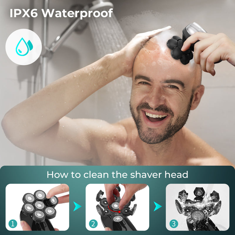 5-in-1 electric shaver kit, view 5 - MRSLM