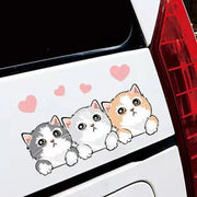 Cute cartoon cat car stickers, view 8 - MRSLM