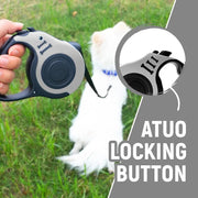 retractable nylon dog leash, view 11 - MRSLM