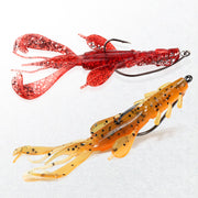 soft shrimp silicone fishing lure, view 9 - MRSLM