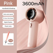 handheld mini fan, view 5 - MRSLM
