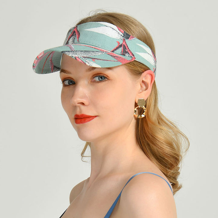 Unisex Floral Cotton Bucket Hat for Sun Protection