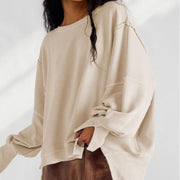 Y2K patchwork sweatshirt, view 3 - MRSLM